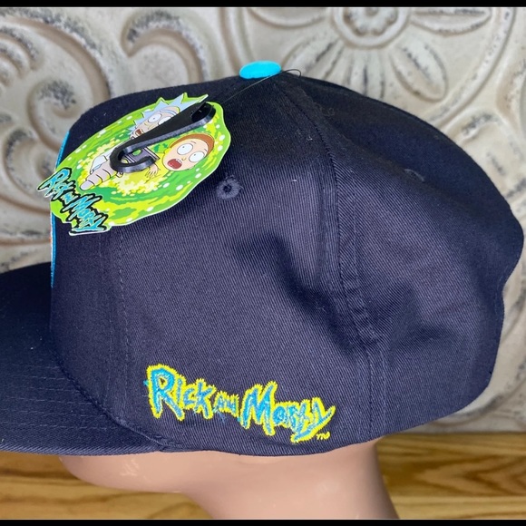 Rick and Morty Snapback Hat “Flip the pickle Morty - Picture 4 of 4